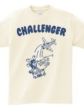 Challenger & good luck "cat sky