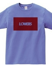 L O W E R S W H I T E ONLY BOX LOGO