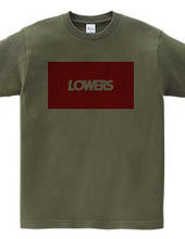 L O W E R S W H I T E ONLY BOX LOGO