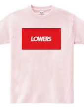 L O W E R S W H I T E ONLY BOX LOGO