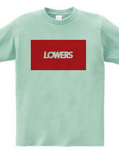 L O W E R S W H I T E ONLY BOX LOGO