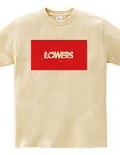 L O W E R S W H I T E ONLY BOX LOGO