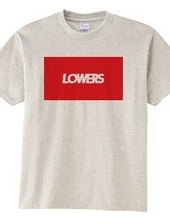 L O W E R S W H I T E ONLY BOX LOGO