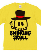 Smoking skull