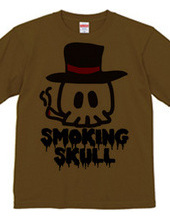 Smoking skull