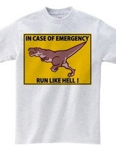 IN CASE OF EMERGENCY    RUN LIKE HELL!