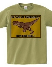 IN CASE OF EMERGENCY    RUN LIKE HELL!