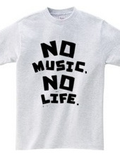 NO MUSIC, NO LIFE. Now music no life logo