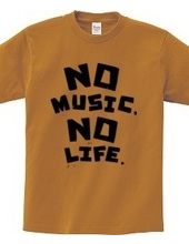 NO MUSIC, NO LIFE. ノーミュージックノーライフ ロゴ