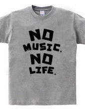 NO MUSIC, NO LIFE. ノーミュージックノーライフ ロゴ