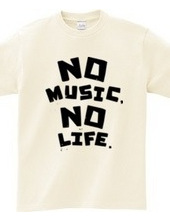 NO MUSIC, NO LIFE. Now music no life logo