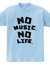 NO MUSIC, NO LIFE. ノーミュージックノーライフ ロゴ