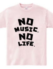 NO MUSIC, NO LIFE. ノーミュージックノーライフ ロゴ