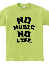 NO MUSIC, NO LIFE. Now music no life logo