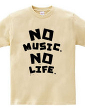 NO MUSIC, NO LIFE. ノーミュージックノーライフ ロゴ