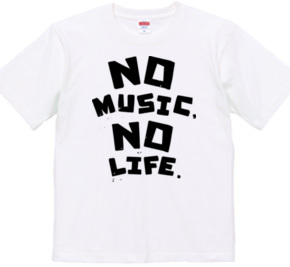 NO MUSIC, NO LIFE. ノーミュージックノーライフ ロゴ