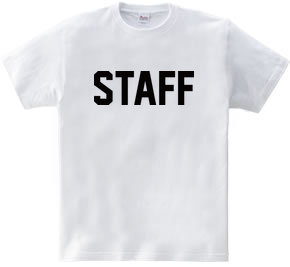 STAFF スタッフ シンプルロゴ