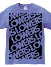 LOWERS ALL LOGO BLACK TEE