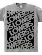 LOWERS ALL LOGO BLACK TEE