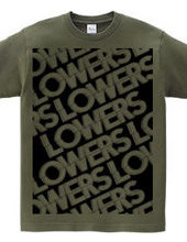 LOWERS ALL LOGO BLACK TEE