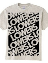 LOWERS ALL LOGO BLACK TEE