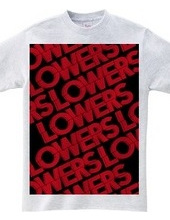 LOWERS ALL LOGO RED TEE