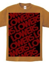 LOWERS ALL LOGO RED TEE