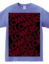 LOWERS ALL LOGO RED TEE