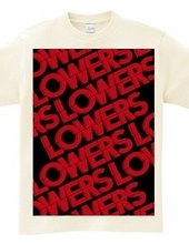 LOWERS ALL LOGO RED TEE