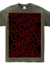 LOWERS ALL LOGO RED TEE