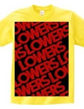 LOWERS ALL LOGO RED TEE