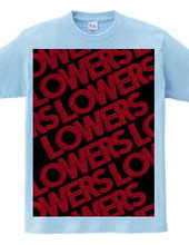 LOWERS ALL LOGO RED TEE