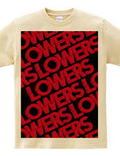 LOWERS ALL LOGO RED TEE