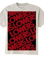 LOWERS ALL LOGO RED TEE