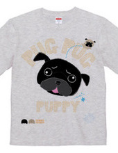 PUG PUG PUPPY パグパグパピー パグ黒