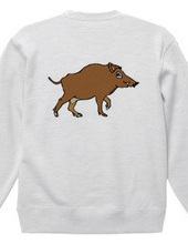 Trendy goods of wild boar