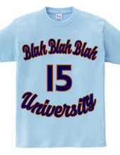 Blah Blah Blah University # 15