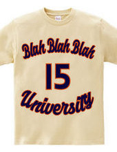 Blah Blah Blah University # 15