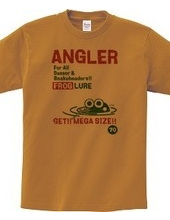 ANGLER FROG frog lure T shirt 1 - vintag