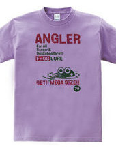 ANGLER FROG frog lure T shirt 1 - vintag