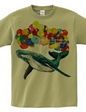 Hope whale T shirts