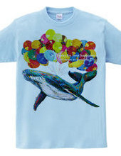 Hope whale T shirts