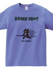 BILLIARDS -Break shot