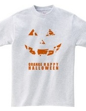 カボチャじゃないよミカンだよ! ハロウィーンTシャツ　シンプルロゴ