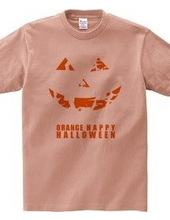 カボチャじゃないよミカンだよ! ハロウィーンTシャツ　シンプルロゴ