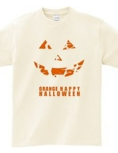 カボチャじゃないよミカンだよ! ハロウィーンTシャツ　シンプルロゴ