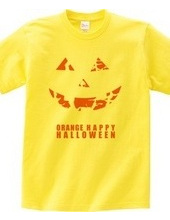 カボチャじゃないよミカンだよ! ハロウィーンTシャツ　シンプルロゴ