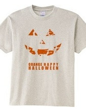 カボチャじゃないよミカンだよ! ハロウィーンTシャツ　シンプルロゴ