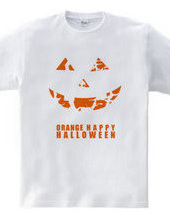 カボチャじゃないよミカンだよ! ハロウィーンTシャツ　シンプルロゴ