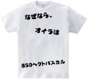 なぜなら、オイラは850hPa